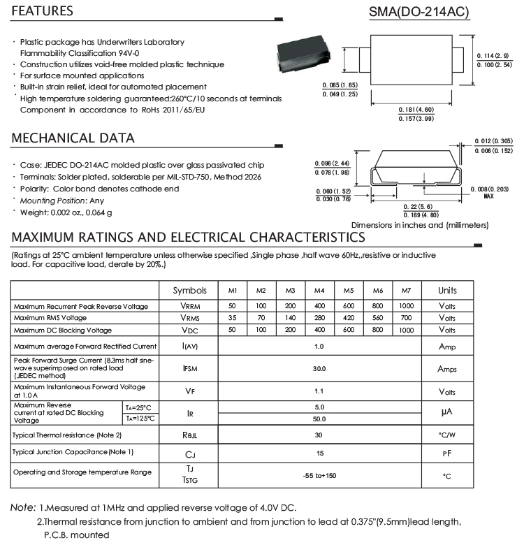 General Purpose Rectifier Diode