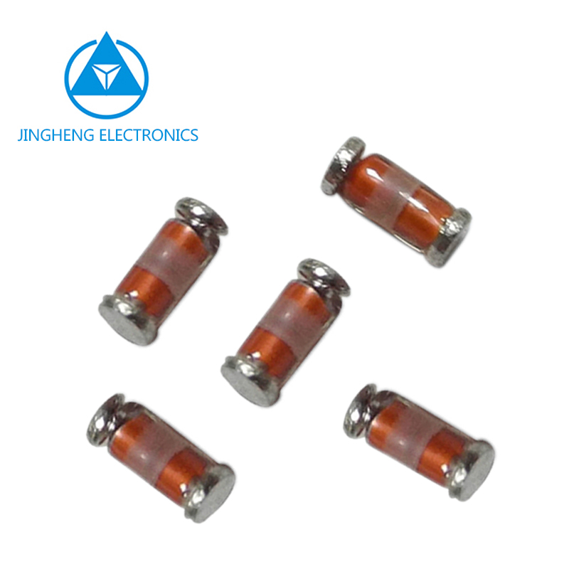 0.5W ZMM Series 500mW Minimelf SMT Zener Diode With Glass Case